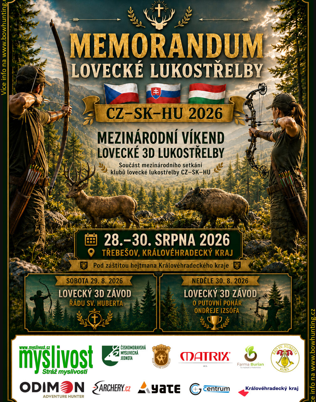 Mezinárodní víkend lovecké 3D lukostřelby CZ-SK-HU